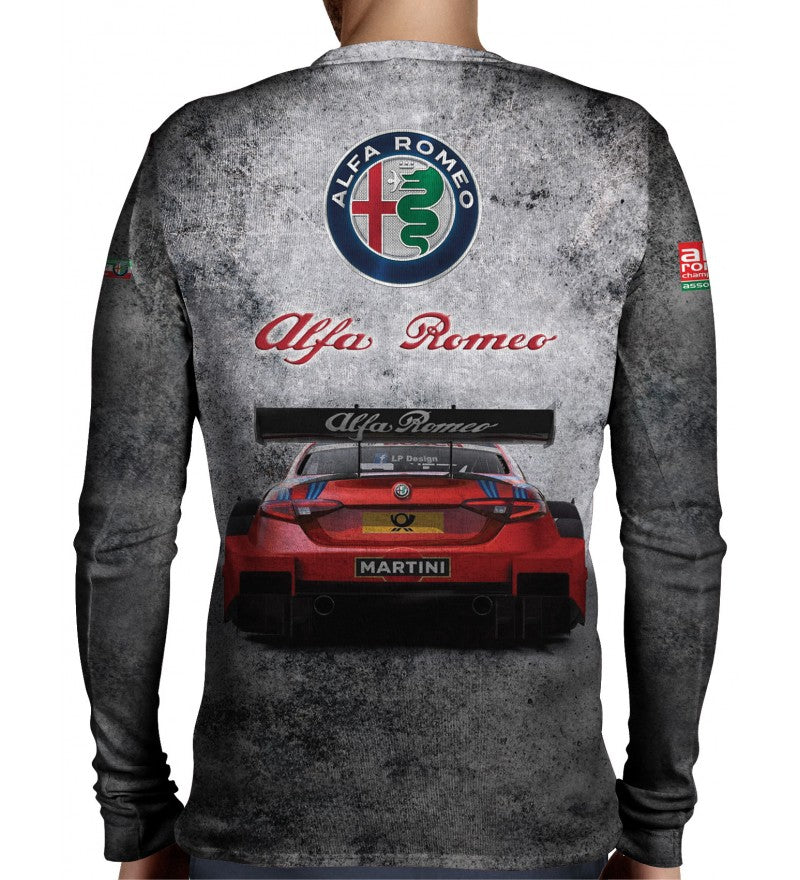 3D Alfa Romeo Quilted Blouse #0070