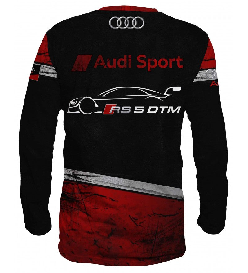 3D Audi Long Sleeve Blouse #0086