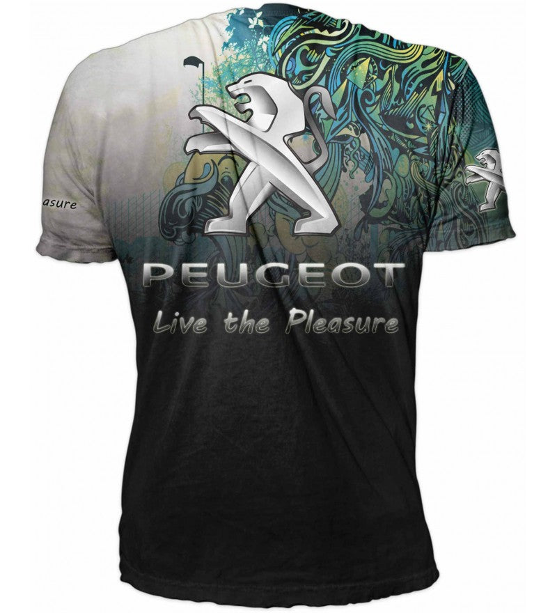 3D T-shirt Peugeot 208 #0040