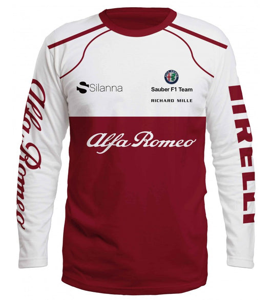 3D Alfa Romeo Long Sleeve Blouse #0130