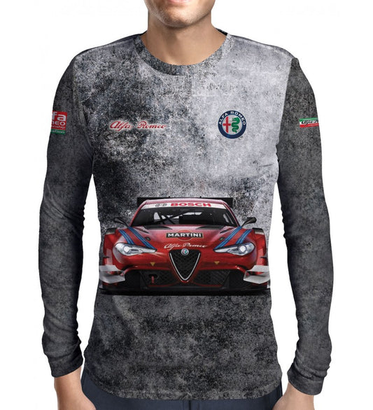 3D Alfa Romeo Quilted Blouse #0070