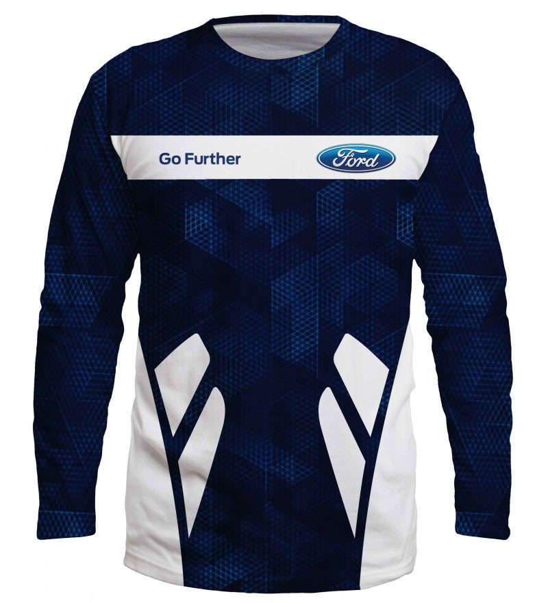 3D Ford Long Sleeve Blouse