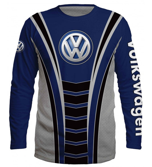 3D Long sleeve T-Shirt Volkswagen  #0151