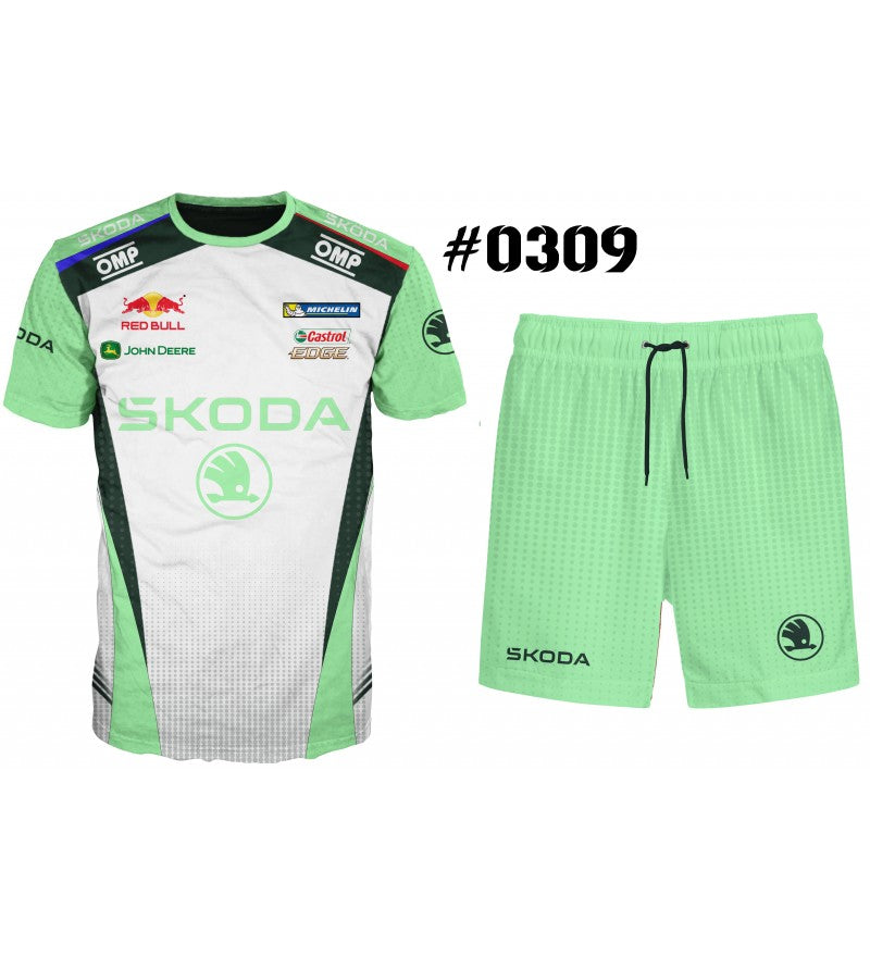 3D Summer Set Skoda WRC #0309