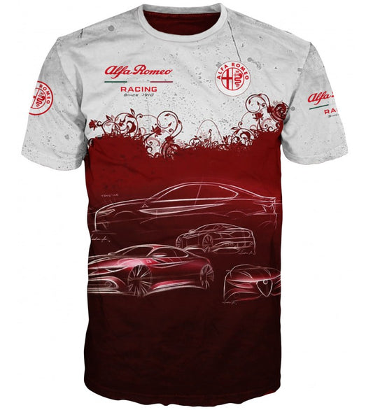 3D T-Shirt  Alfa Romeo #0304