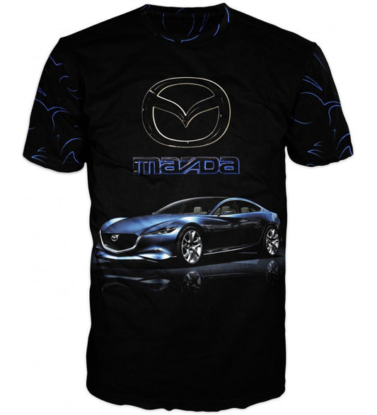3D T-Shirt Mazda #0095