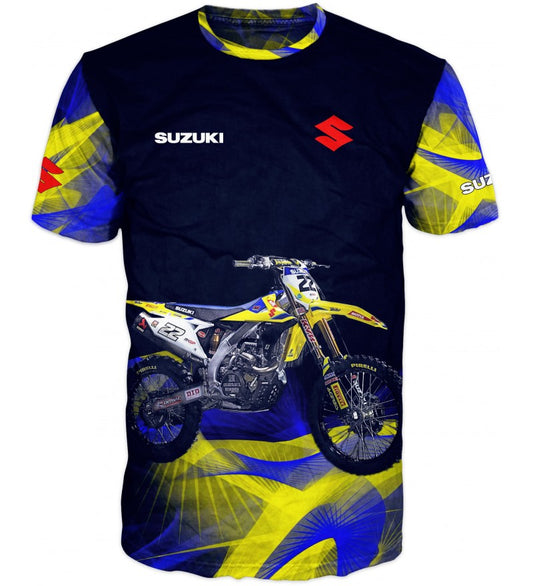 3D T-Shirt Suzuki Cross #4019
