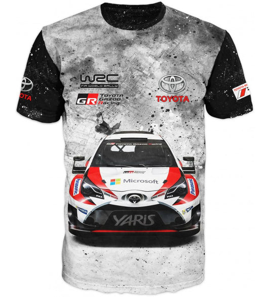 3D T-shirt Toyota  WRC #0079