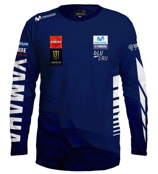 3D Yamaha Moto Jersey Long Sleeve #4035