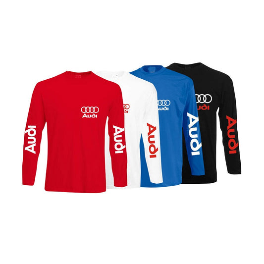 4 Colors Long Sleeve Cotton Blouses Audi