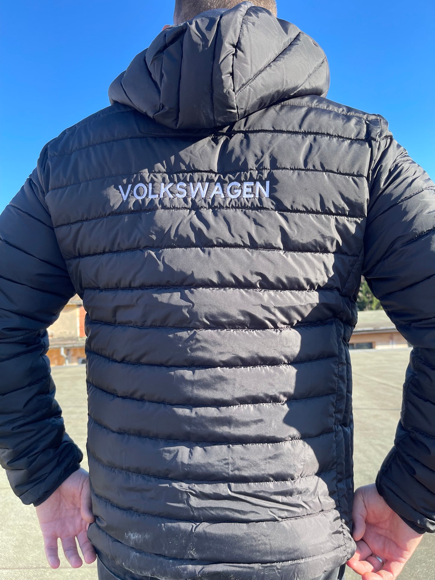 Volkswagen Quilted Wind and Water Resistant Jacket with Hood