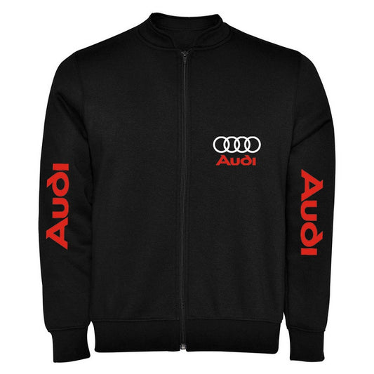 AUDI Men's Low Collar Fleece Top