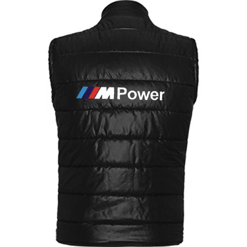 BMW M Power vest with silicone wadding - embroidered logos