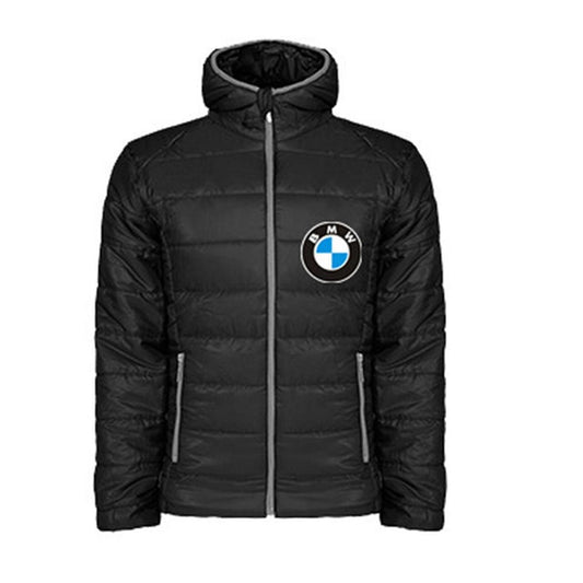 BMW M Power Jacket with Hood  Padded Wind and Water Resistant 
