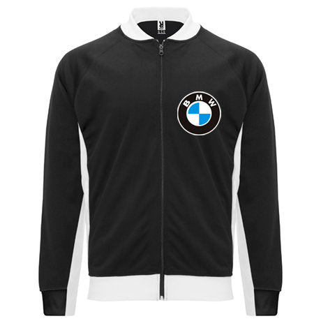 BMW M Power Sweater Two-tone Sports top with zipper black