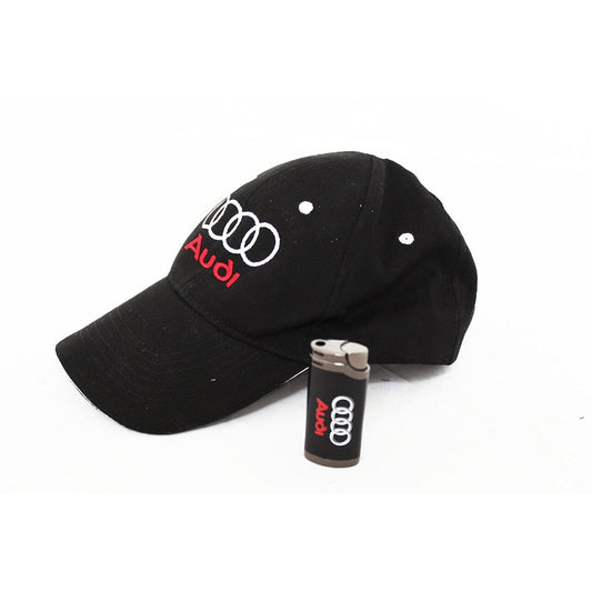 Embroidered hat with visor and lighter AUDI