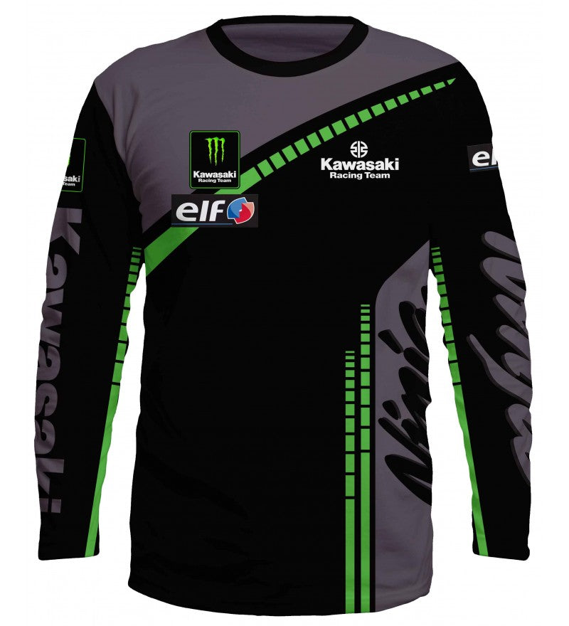 Kawasaki Moto Jersey Long Sleeve #4036