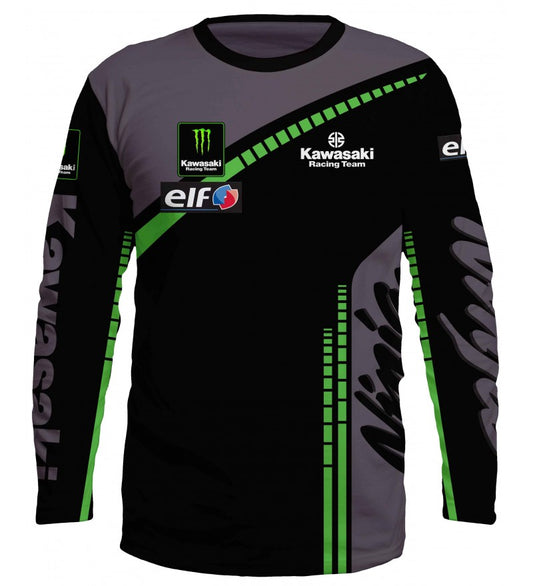 Kawasaki Moto Jersey Long Sleeve #4036