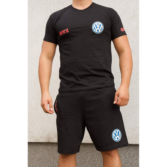 Luxury Summer Team VOLKSWAGEN GSI - Cotton T-shirt and Sports Shorts