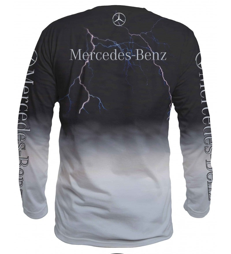 Mercedes truck quilted blouse #0047