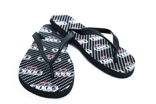 Sports flip-flops in black AUDI