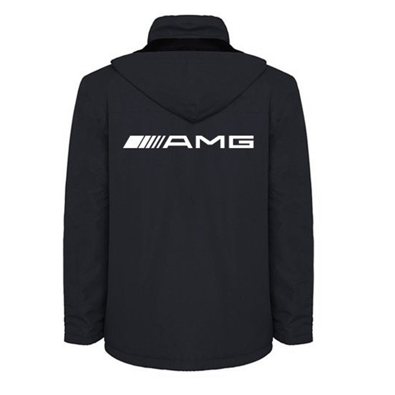 Stylish Mercedes-Benz AMG Quilted Winter Jacket