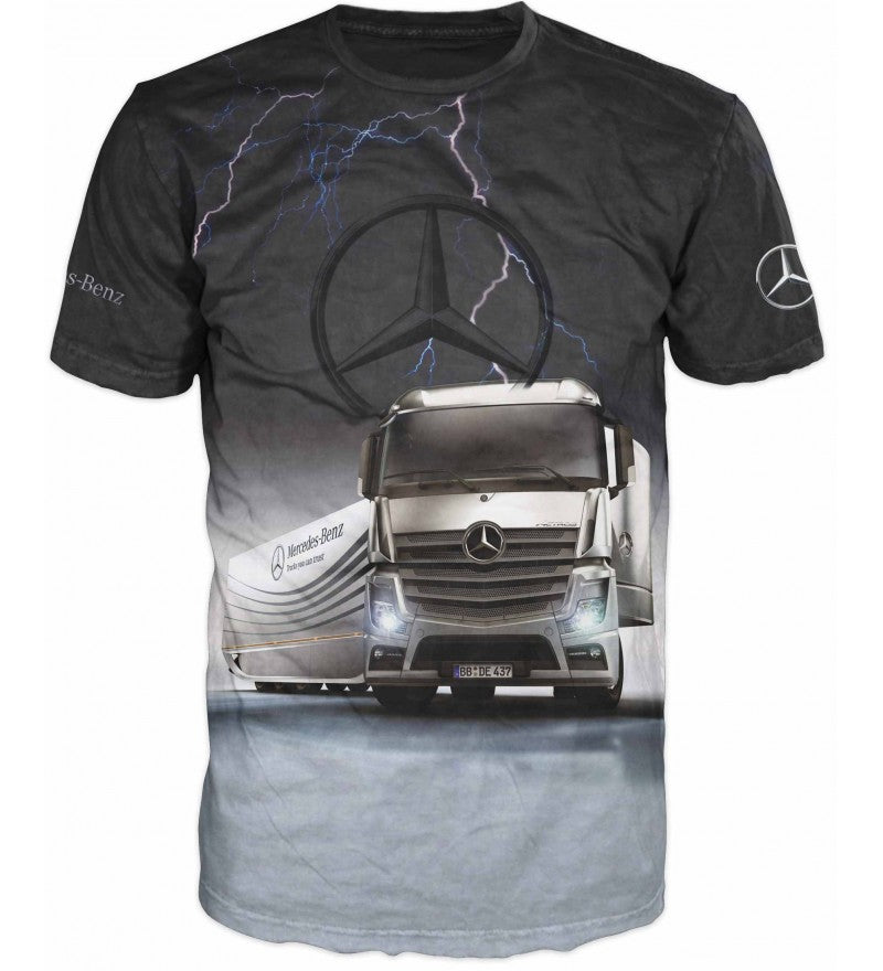 T-shirt with Mercedes print #0047