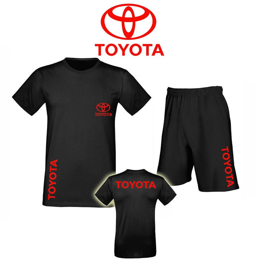 Toyota Summer Set - Cotton T-shirt and Sports Shorts